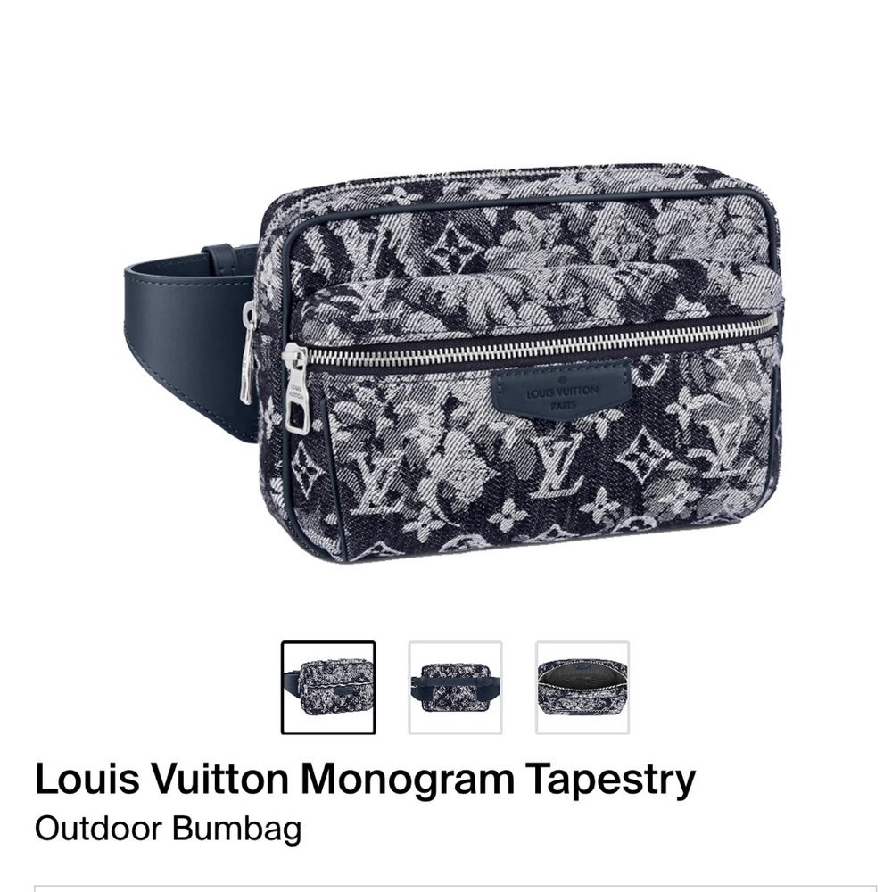 🌟 SOLD 🌟 NWT Louis Vuitton Monogram Tapestry Outdoor Bumbag - Picture 12 of 12